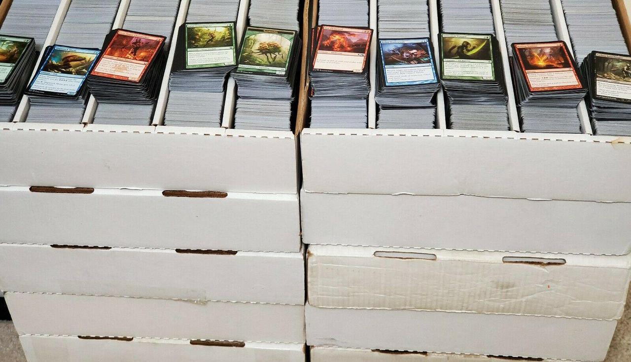 Alt view image 2 of 5 - Magic The Gathering  MtG 1000 Bulk Card Lot Different Sets From MTG History C/U