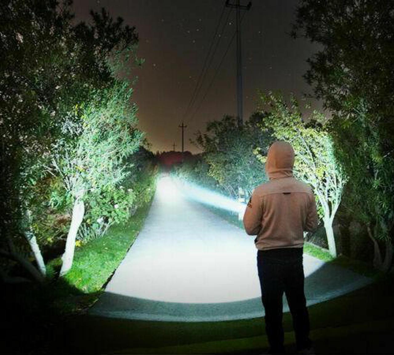 Alt view image 2 of 6 - Super-bright SuperLight Flashlight Tactical Torch USB Lamp