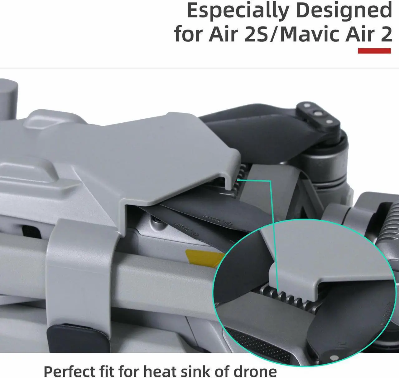 Alt view image 6 of 6 - Propeller Blades Stabilizer Fixing Holder For DJI MAVIC Mini/Air 2/Mini 2/Air 2S