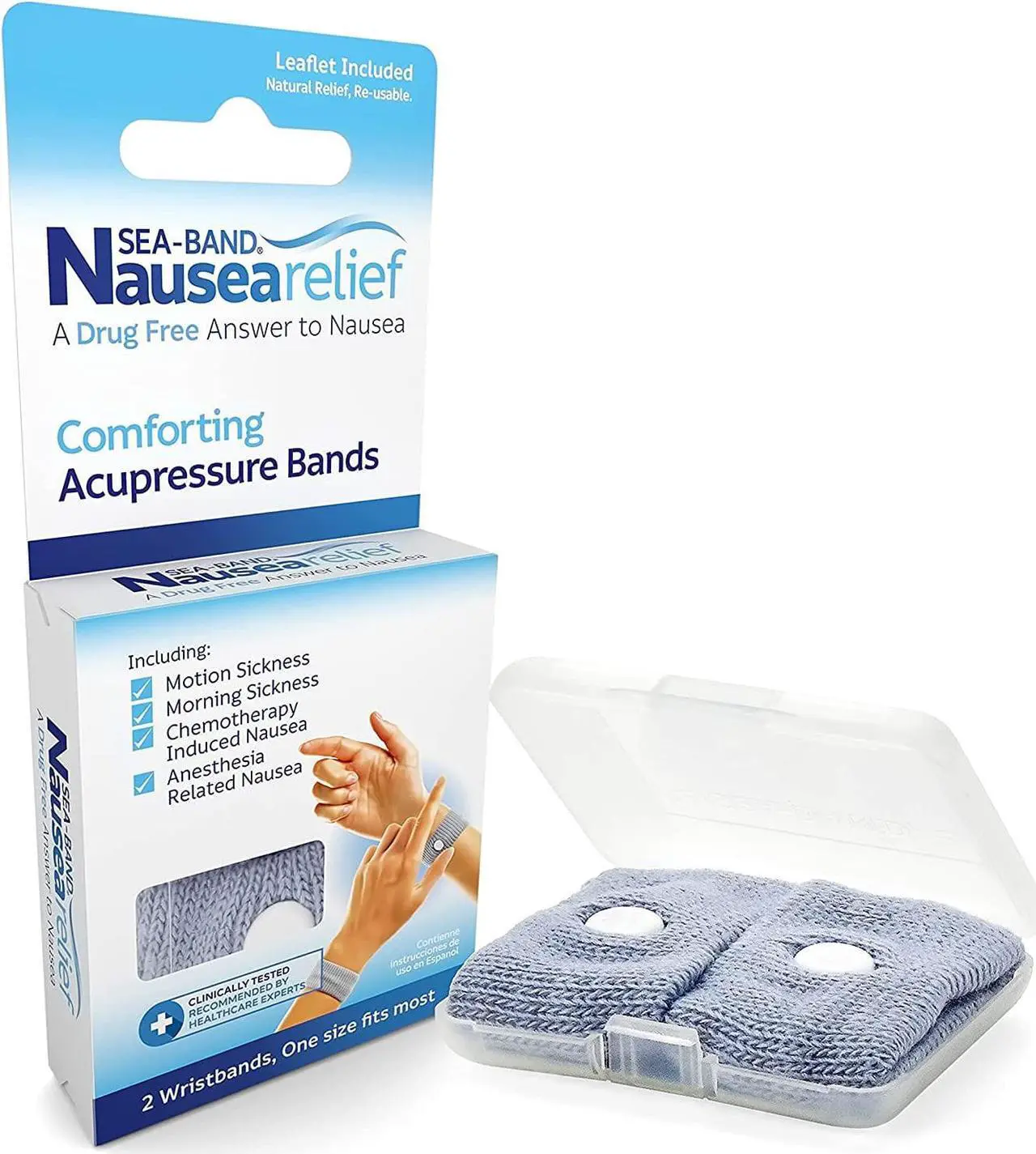 Main image of Anti-Nausea Acupressure Wristband for Motion  Morning Sickness