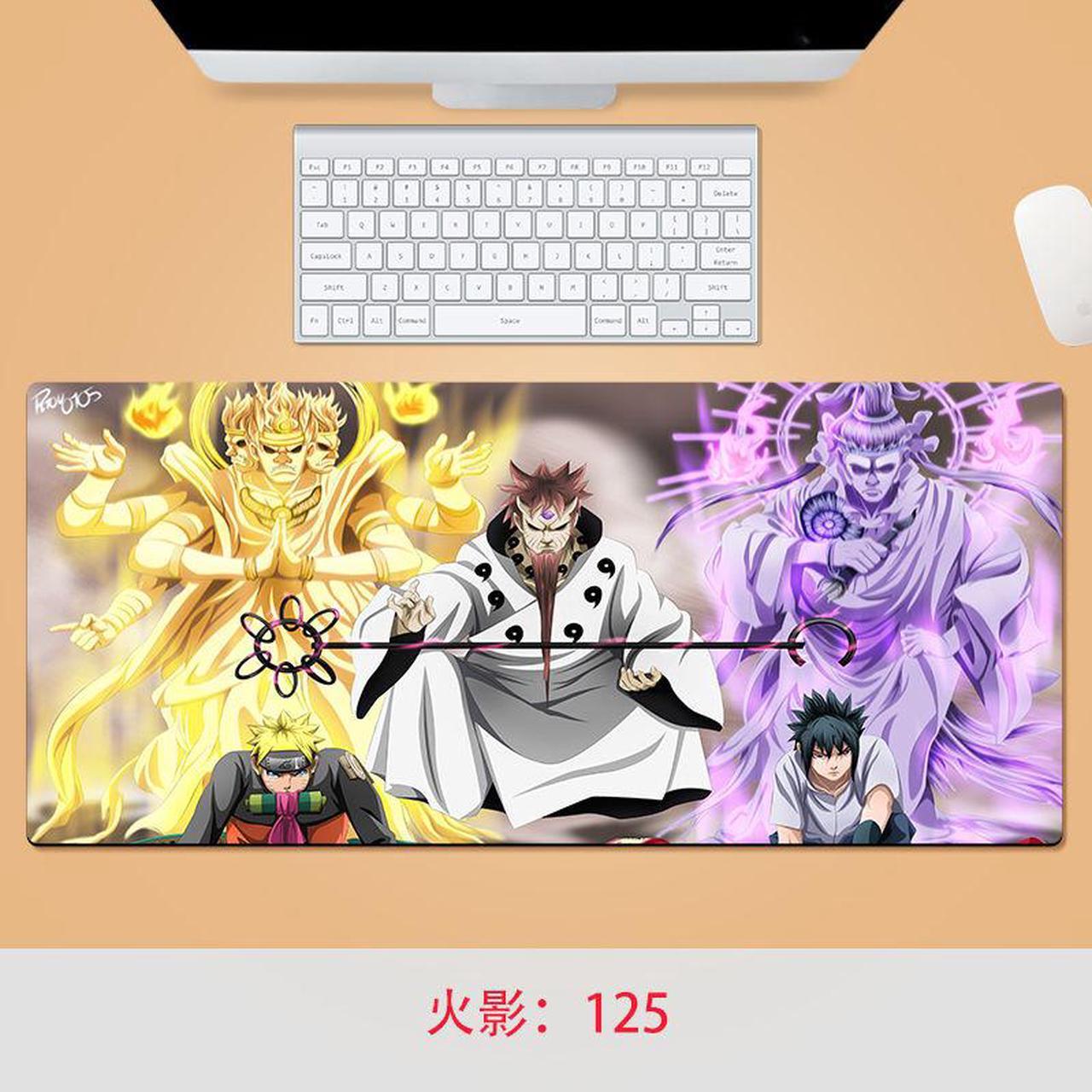 Naruto mouse pads  computer pad mouse Professional gaming mousepad gamer to keyboard mouse mats XL XXL