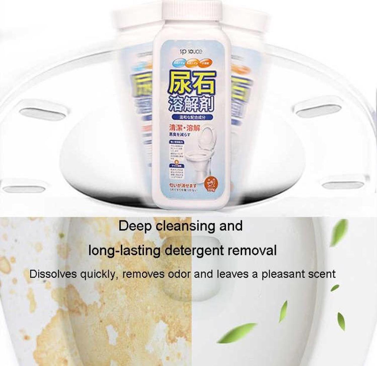 Alt view image 2 of 7 - Sp Sauce Urine Alkali Dissolver Pipe Urine Dirt Unblocker Cleaner Toilet Bowl Stain Cleaner