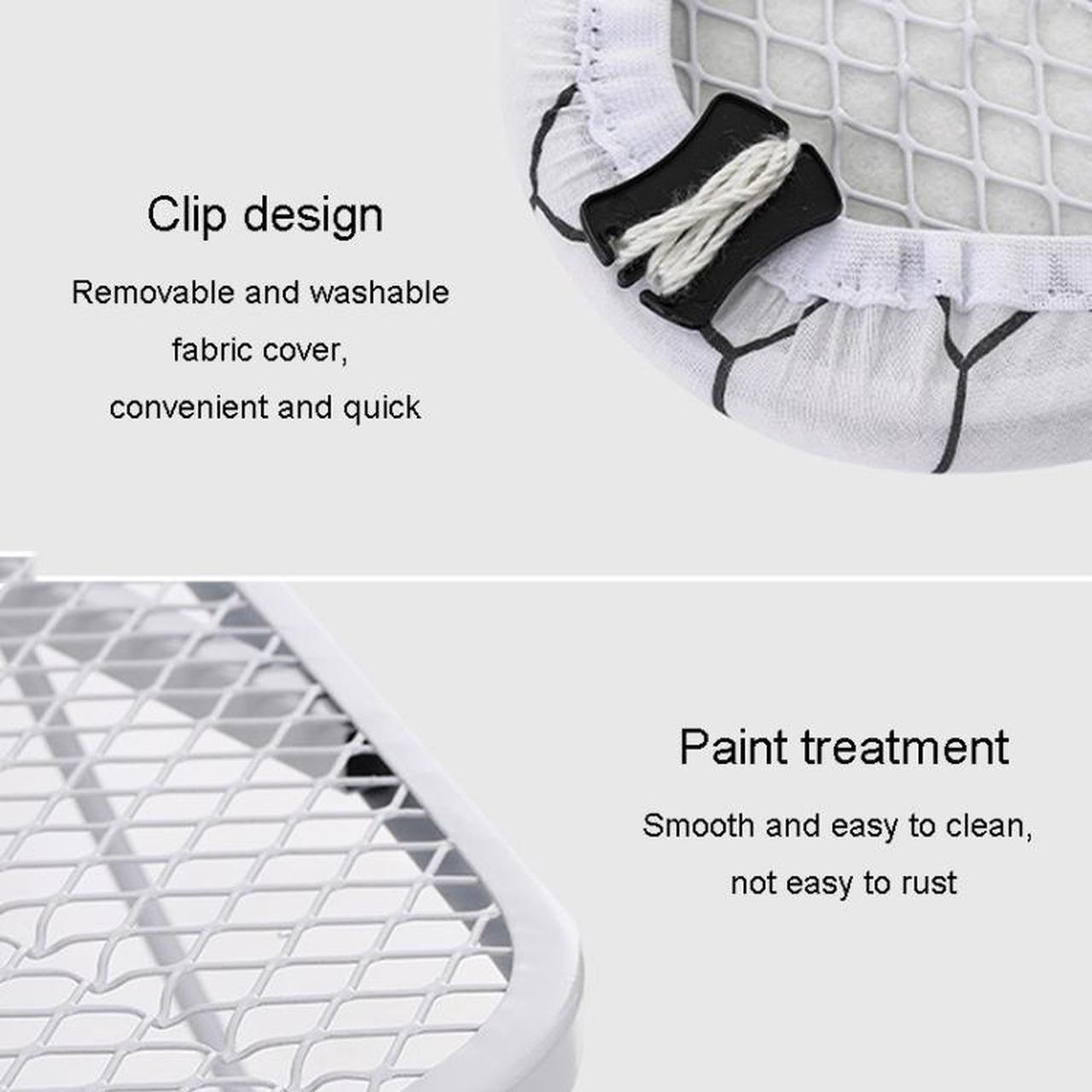 Alt view image 4 of 7 - FaSoLa Folding Ironing Board Home Reinforced Ironing Table Stand (White)
