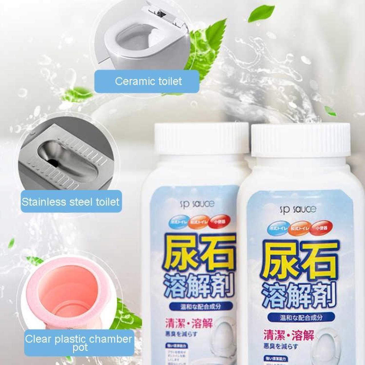 Alt view image 3 of 7 - Sp Sauce Urine Alkali Dissolver Pipe Urine Dirt Unblocker Cleaner Toilet Bowl Stain Cleaner
