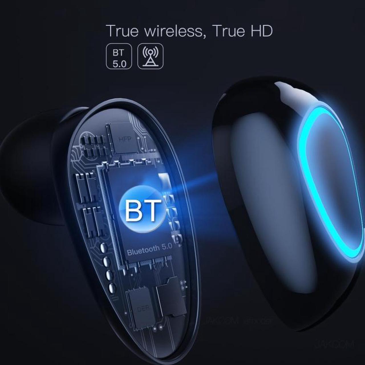 Alt view image 4 of 7 - JAKCOM TWS2 Bluetooth 5.0 2 In 1 True Wireless Bluetooth Earphone Power Bank (Red)
