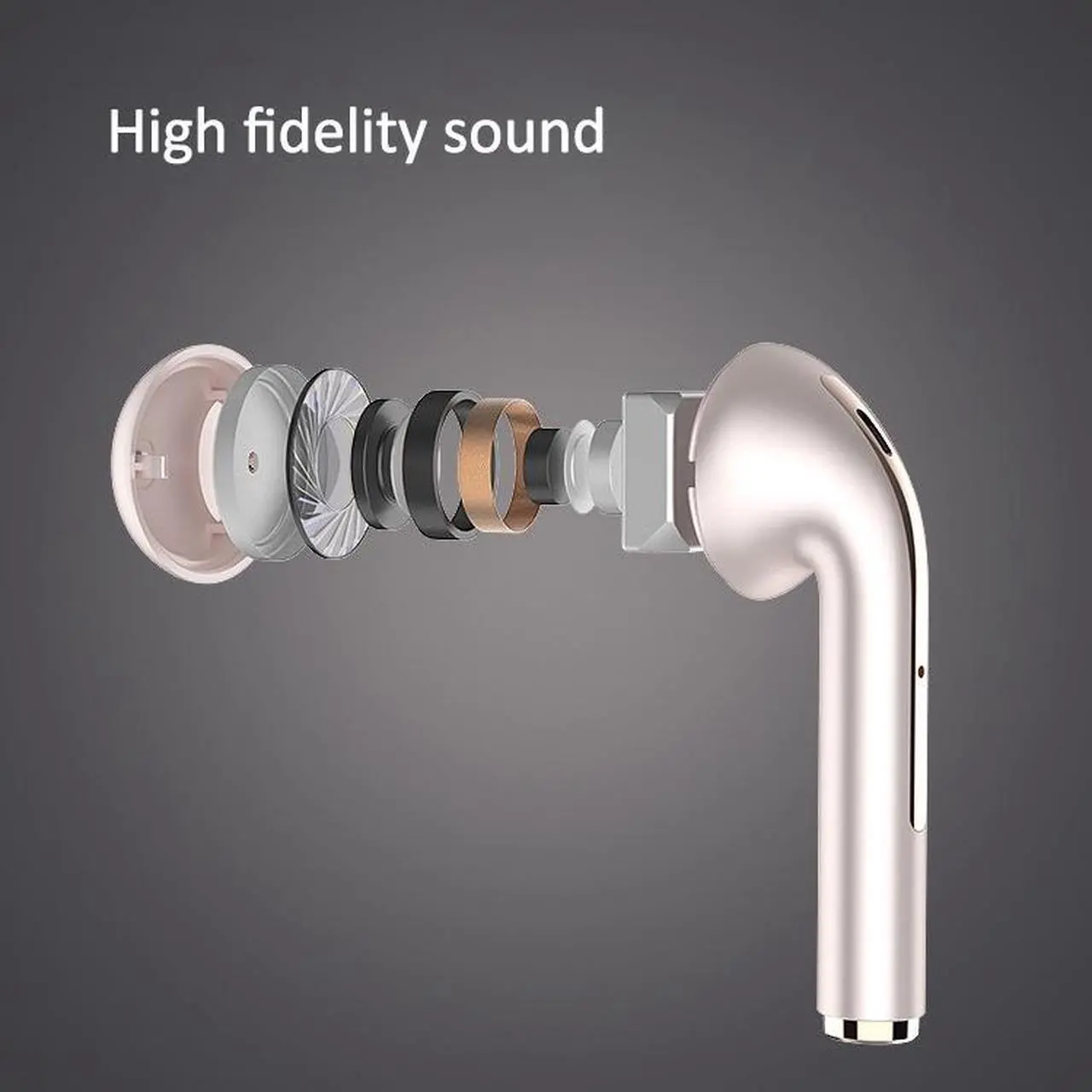 Alt view image 4 of 7 - T&G J18 Bluetooth 5.1 TWS Wireless Binaural Bluetooth Earphone with Charging Box (Black)