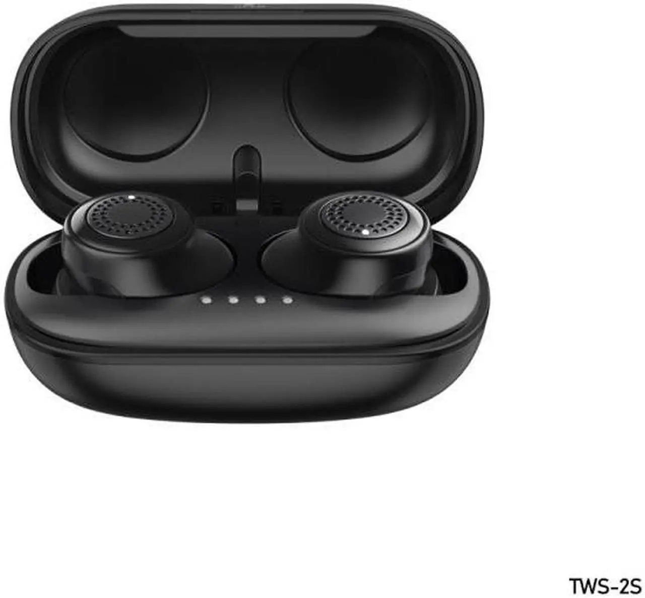 Alt view image 2 of 6 - REMAX TWS-2S Bluetooth 5.0 Stereo True Wireless Bluetooth Earphone with Charging Box(Black) (Black)