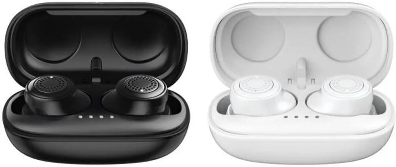 Alt view image 5 of 6 - REMAX TWS-2S Bluetooth 5.0 Stereo True Wireless Bluetooth Earphone with Charging Box(Black) (Black)