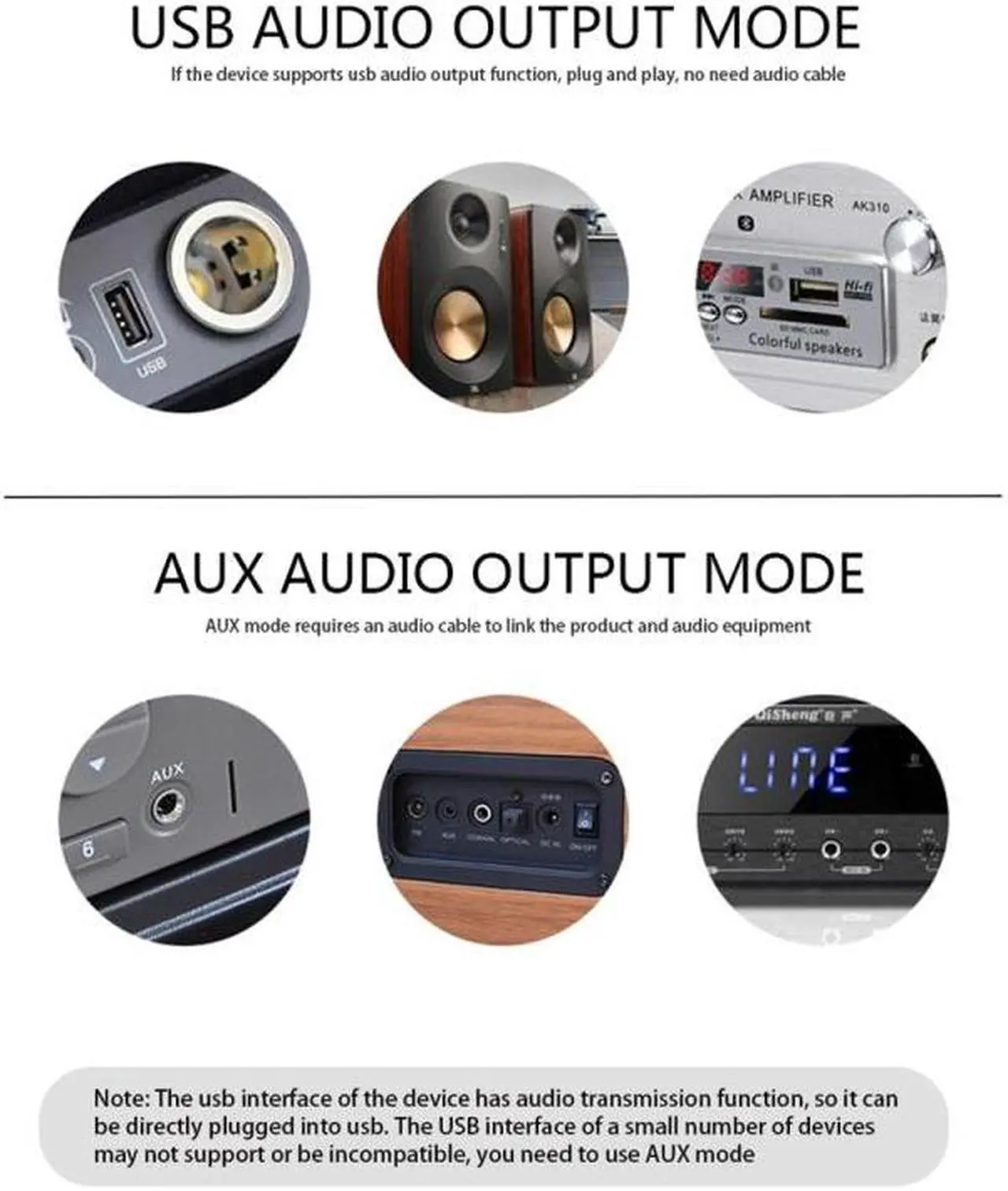 Alt view image 5 of 7 - KN318 USB Bluetooth 5.1 Adapter Audio Receiver KN318