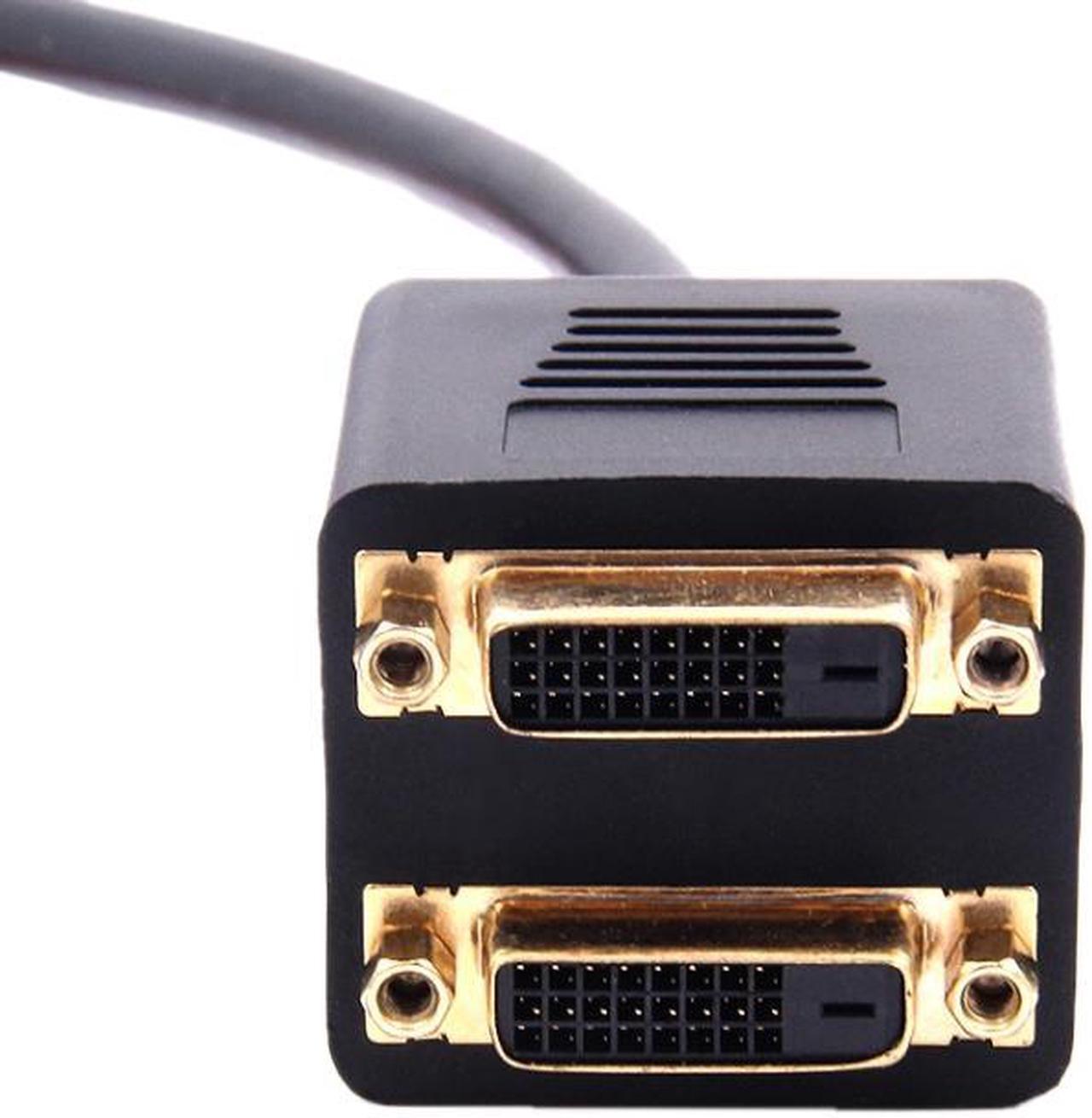 Alt view image 4 of 5 - 24+1 DVI Male to 2 DVI Female Cable Adapter, Length: 30cm