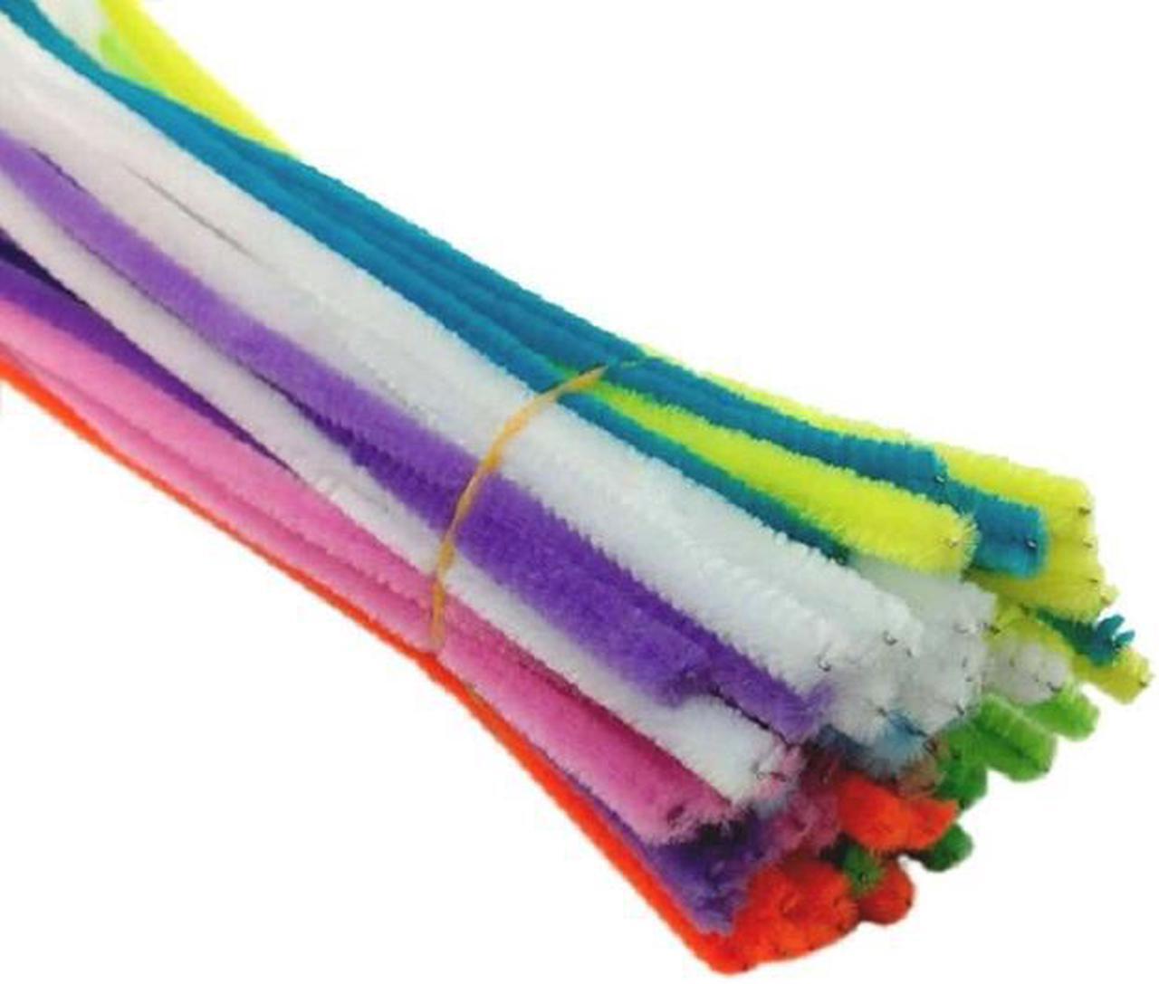 Main image of 100 PCS Plush Stick Children Educational Toys Handmade Materials, Random Color Delivery