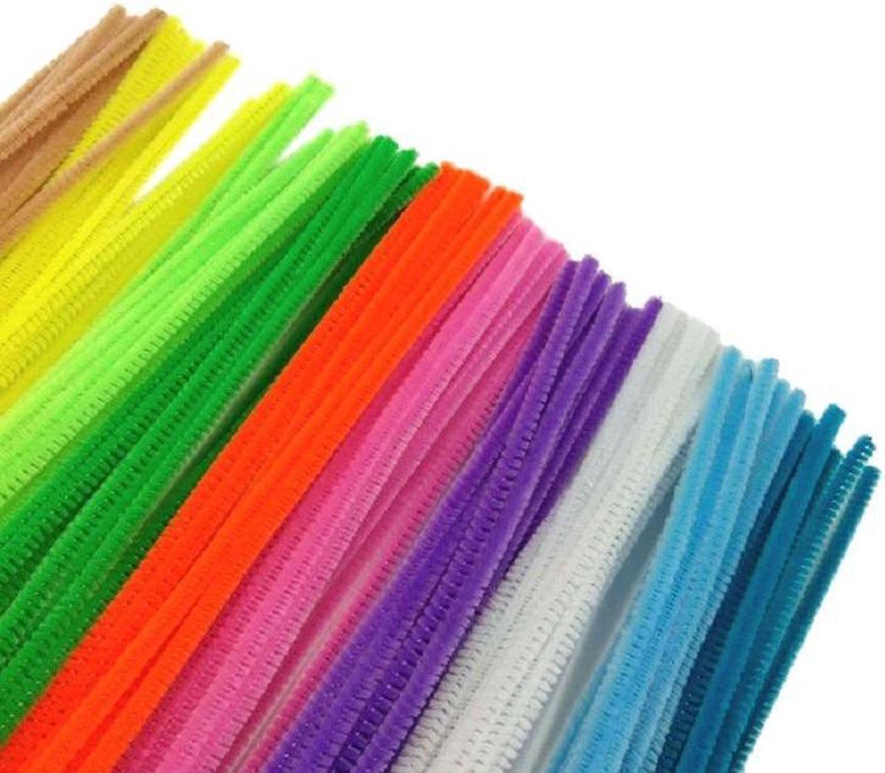 Alt view image 2 of 7 - 100 PCS Plush Stick Children Educational Toys Handmade Materials, Random Color Delivery