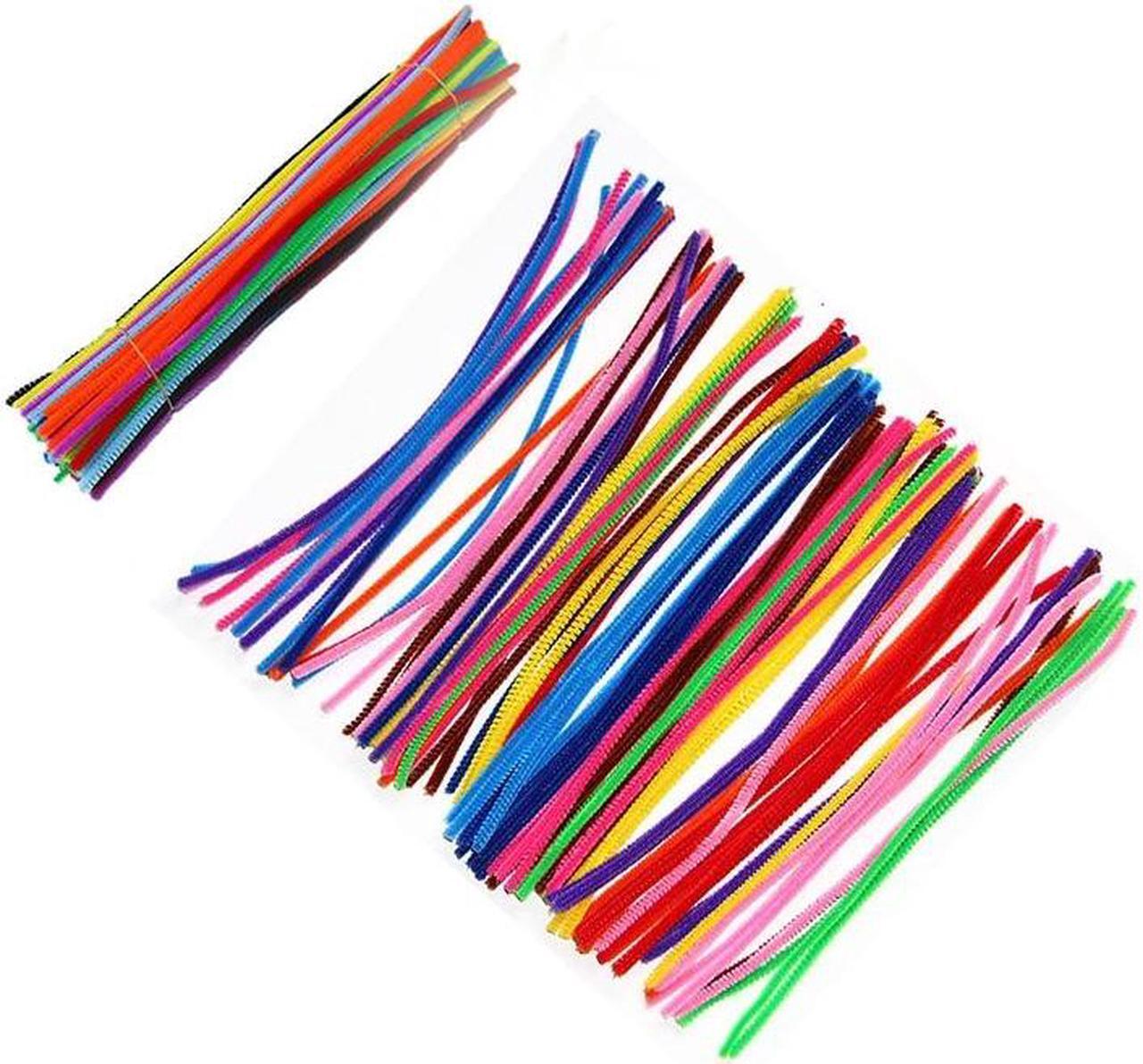 Alt view image 4 of 7 - 100 PCS Plush Stick Children Educational Toys Handmade Materials, Random Color Delivery