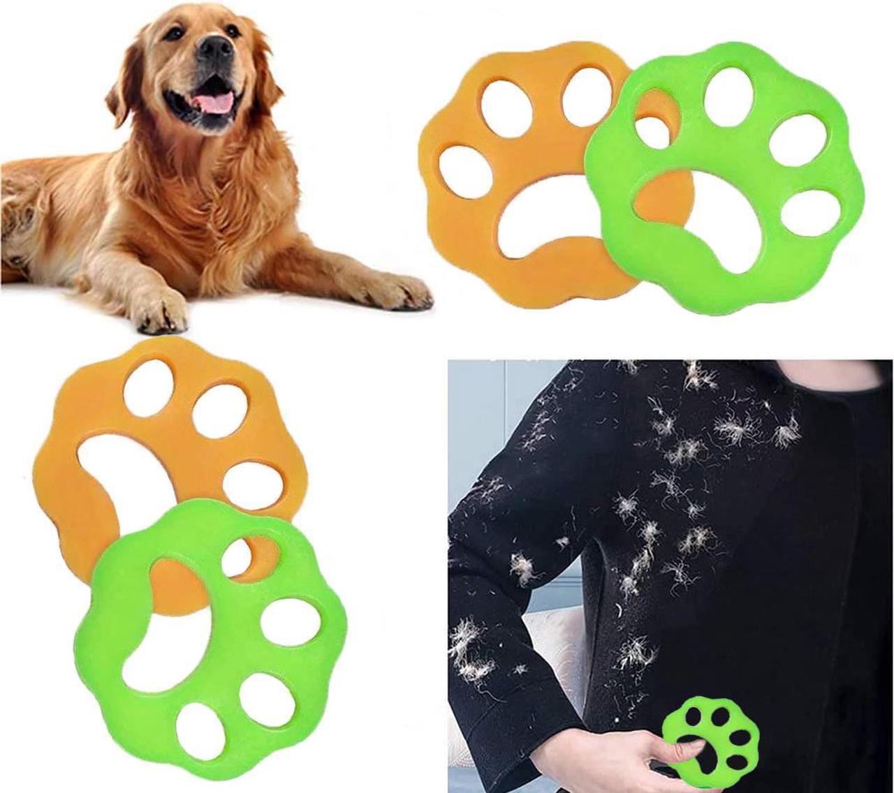 4 Pack Pet Hair Remover for Laundry - Lint and Fur Remover - Dog Hair Remover - Washing Machine Lint Catcher Reusable - Pet Hair in Laundry - Cats and Dogs Hair Catcher for Washing Machine,Clothes