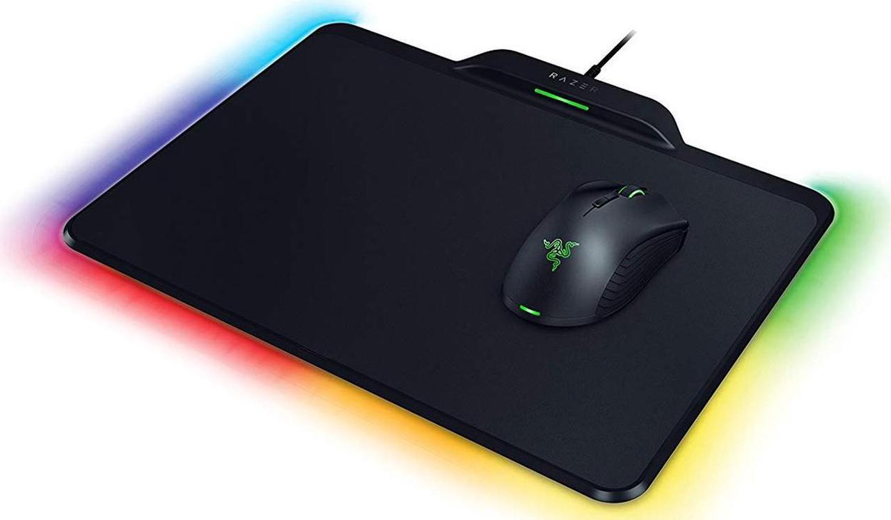 Alt view image 12 of 15 - RAZER Mamba Gaming Mouse + Firefly Gaming Mouse Pad with HYPErFLUX Wireless Power Technology - Black