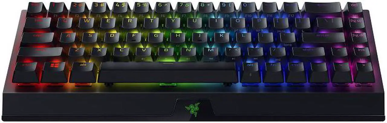 Alt view image 4 of 9 - Razer BlackWidow V3 Mini HyperSpeed 65% Wireless Mechanical Gaming Keyboard: HyperSpeed Wireless Technology - Yellow Mechanical Switches- Linear & Silent - Doubleshot ABS keycaps - 200Hrs Battery Life