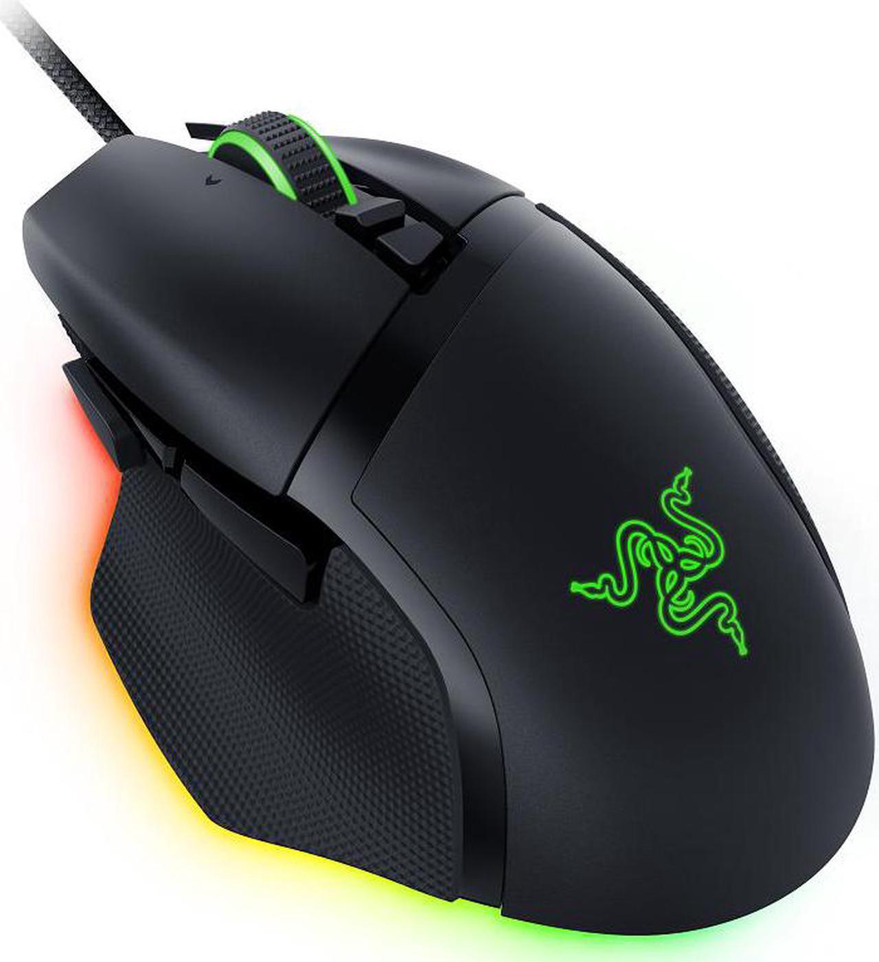 Alt view image 3 of 7 - Razer Basilisk V3 Customizable Ergonomic Gaming Mouse: Fastest Gaming Mouse Switch - Chroma RGB Lighting - 26K DPI Optical Sensor - 11 Programmable Buttons - HyperScroll Tilt Wheel - Classic Black