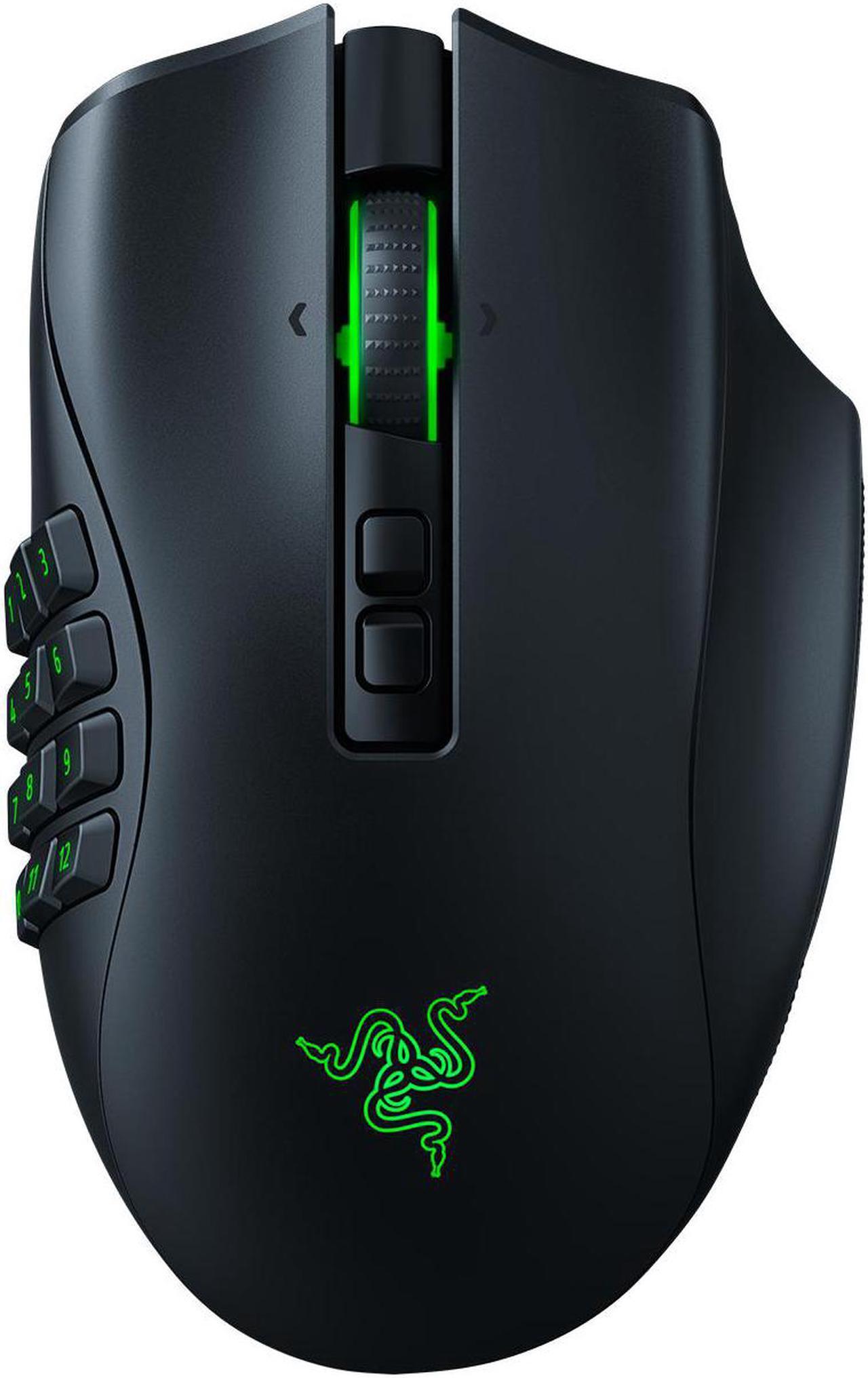 Alt view image 8 of 17 - Razer Naga Pro Wireless Gaming Mouse: Interchangeable Side Plate w/ 2, 6, 12 Button Configurations - Focus+ 20K DPI Optical Sensor - Fastest Gaming Mouse Switch - Chroma RGB Lighting