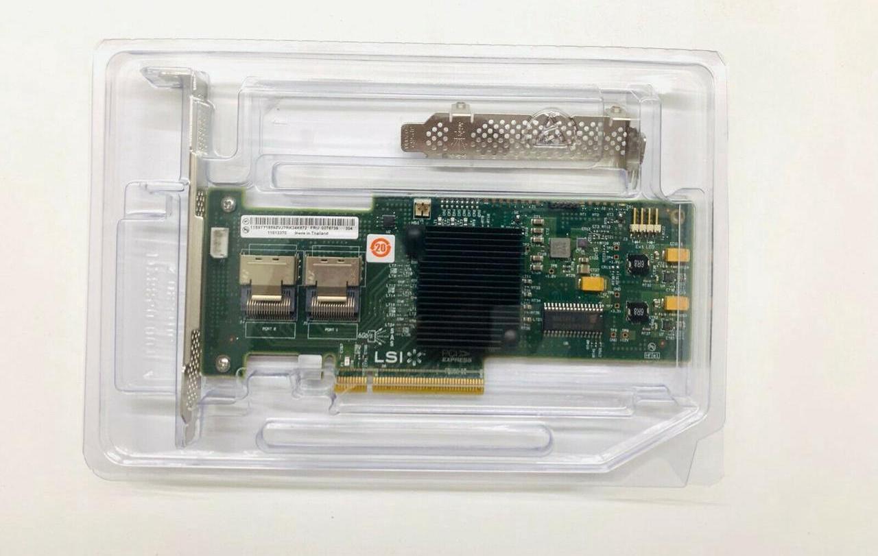 Alt view image 2 of 3 - LSI MegaRAID 9240-8i 8-port SAS SATA RAID Controller