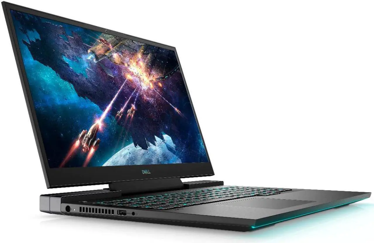 Main image of 2020 Dell G7 7700 Laptop 17.3" - Intel Core i7 10th Gen - i7-10750H - Six Core 5Ghz - 512GB SSD - 16GB RAM - Nvidia GeForce RTX 2070 - 1920x1080 FHD - Windows 10 Home Black