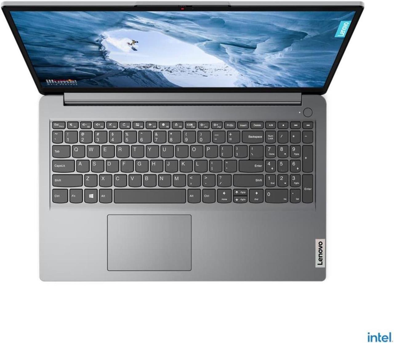 Lenovo IdeaPad 1 15IAU7 Laptop (2022) | 15.6" 1920x1080 FHD | Core i5-1235U - 2TB SSD Hard Drive - 24GB RAM | 10 cores @ 4.4 GHz Win 11 Pro Silver