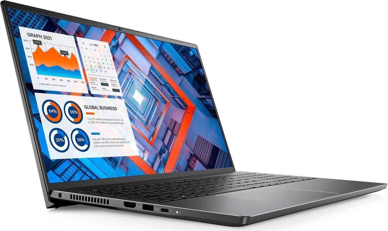 Dell Vostro 7510 Laptop | 15.6" 1920x1080 FHD | Core i7-11800H - 2TB SSD Hard Drive - 32GB RAM - Nvidia GeForce RTX 3050 | 8 cores @ 4.6 GHz - 4GB GDDR6 Win 11 Pro Black