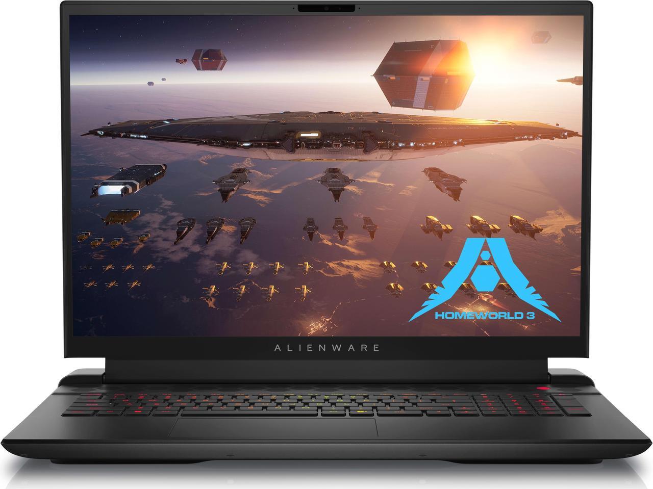 Dell Alienware m18 Ryzen Edition Laptop (2023) | 18" 1920x1200 FHD+ | Ryzen 9 - 7845HX - 1TB SSD Hard Drive - 32GB RAM - Nvidia GeForce RTX 4080 | 12 cores @ 5.2 GHz - 12GB GDDR6X Win 11 Home Black