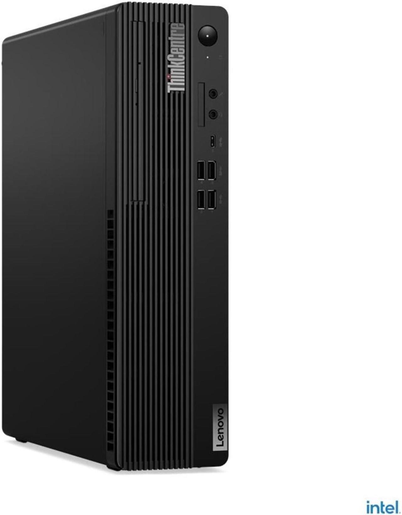 Lenovo ThinkCentre M80s Gen 3 SFF Small Form Factor Desktop (2022) | Core i7-12700 - 256GB SSD + 1TB HDD Hard Drive - 8GB RAM | 12 cores @ 4.9 GHz Win 11 Pro Black