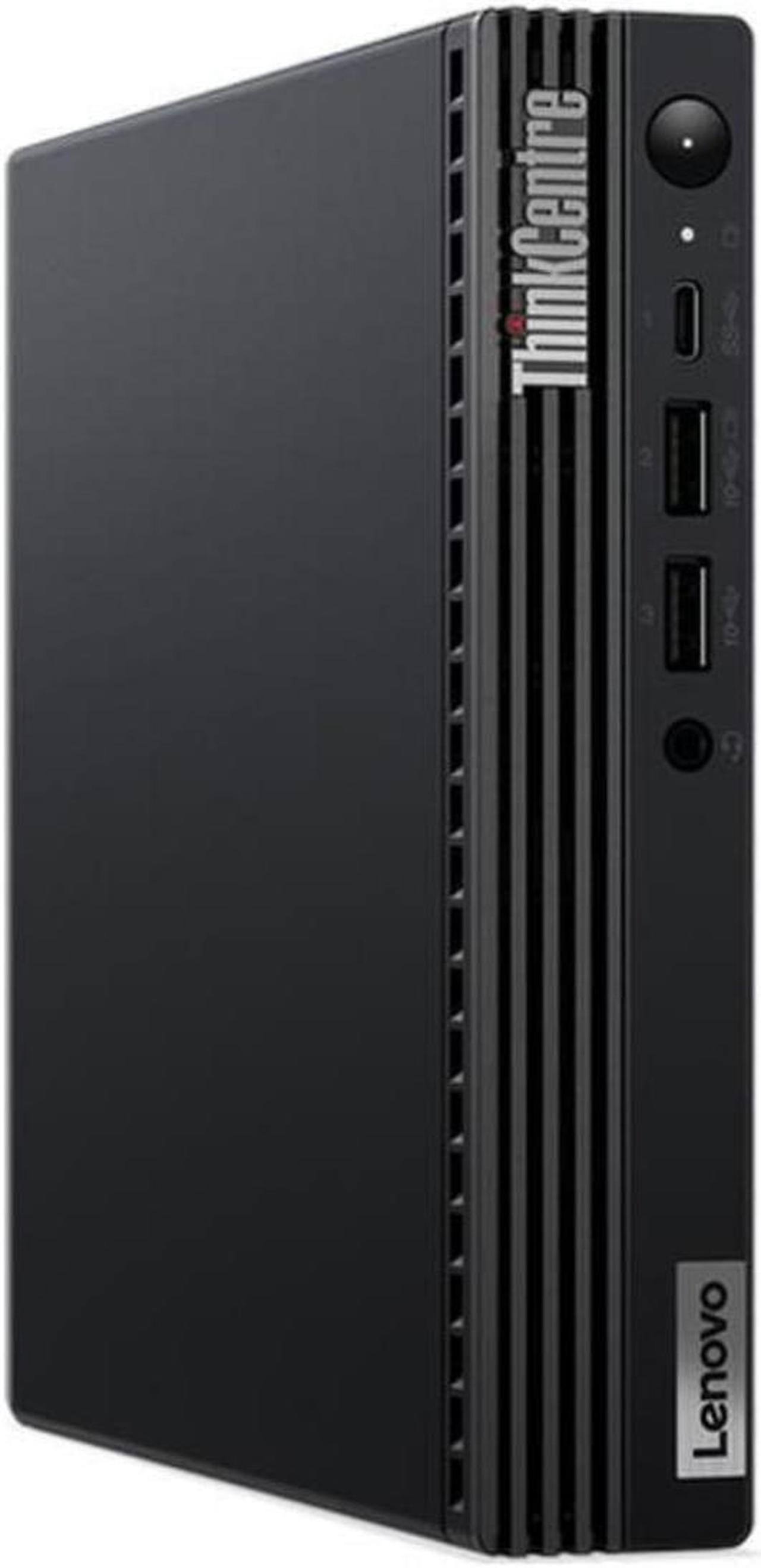 Lenovo ThinkCentre M70q Gen 3 Micro Tower Desktop (2022) | Core i7-12700T - 256GB SSD Hard Drive - 32GB RAM | 12 cores @ 4.7 GHz Win 11 Pro Black