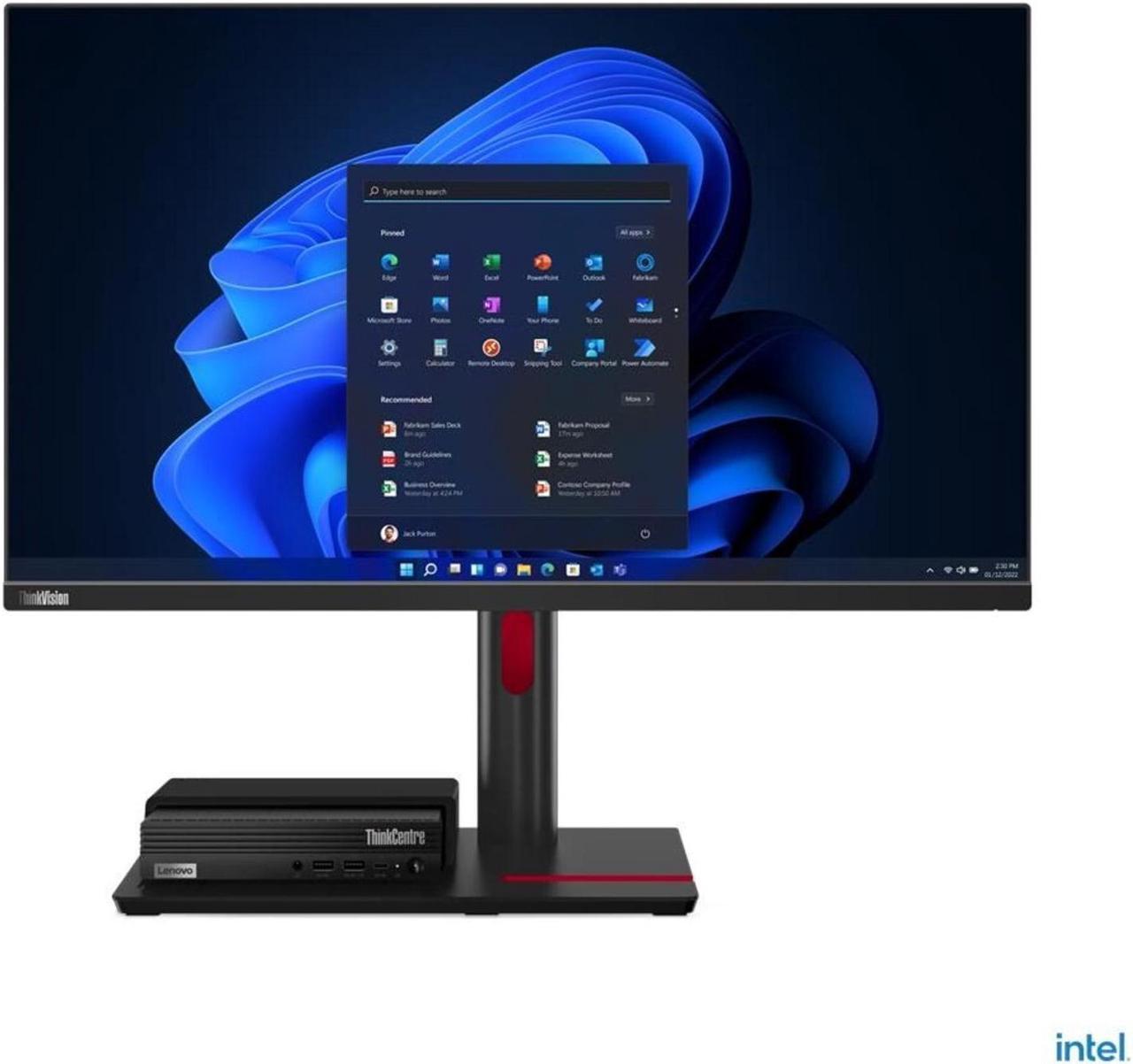 Lenovo ThinkCentre M80q Gen 4 Micro Tower Desktop (2023) | Core i7-13700T - 256GB SSD Hard Drive - 64GB RAM | 16 cores @ 4.9 GHz Win 11 Pro Black