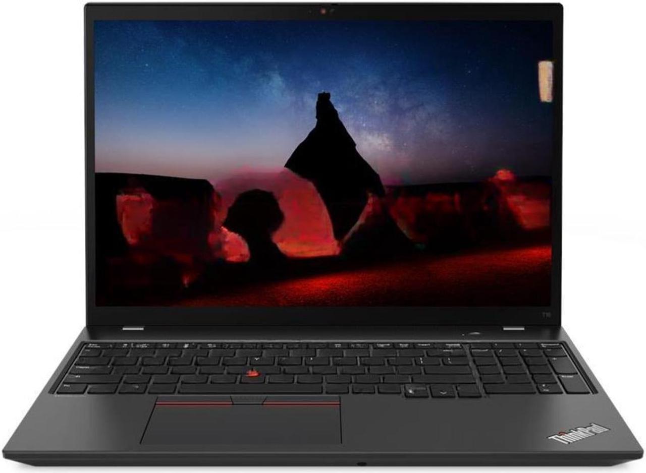 Lenovo ThinkPad T16 Gen 2 AMD Laptop (2023) | 16" 1920x1200 FHD+ | Ryzen 5 - 7540U - 256GB SSD Hard Drive - 16GB RAM | 6 cores @ 4.9 GHz Win 11 Pro Black