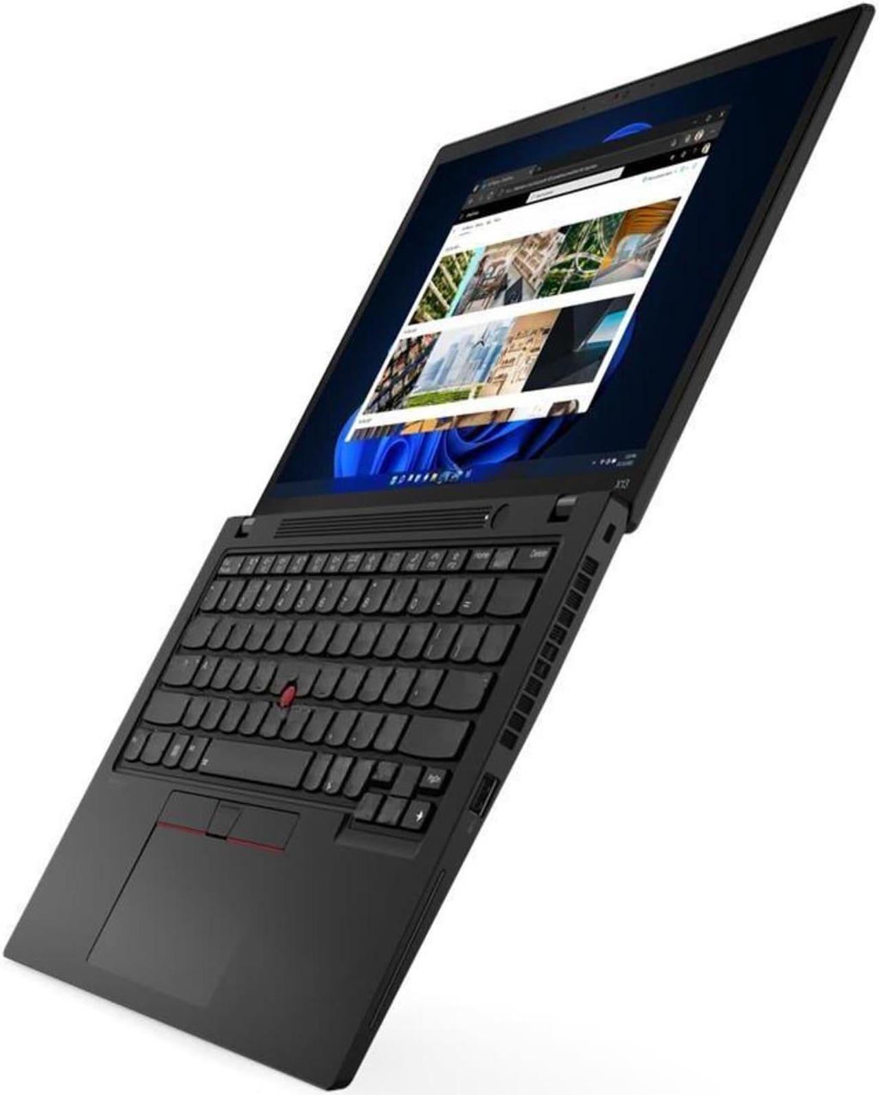 Lenovo ThinkPad X13 Gen 3 Intel Laptop (2022) | 13.3" 1920x1200 FHD+ | Core i7 - 1265U - 2TB SSD Hard Drive - 32GB RAM | 10 cores @ 4.8 GHz Win 10 Pro Black