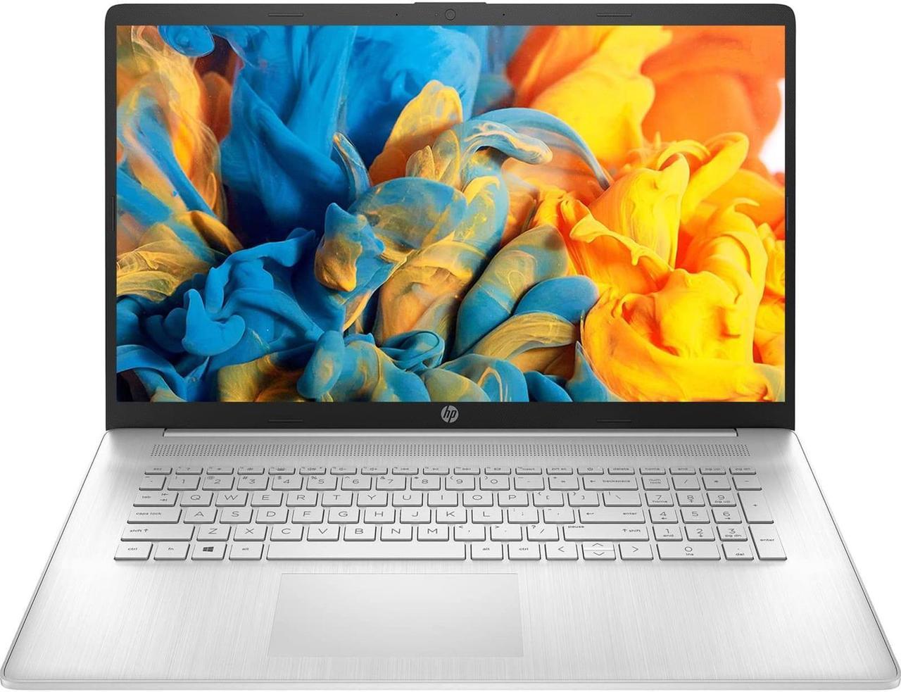 HP HP 17-by4000 Laptop | 17.3" 1920x1080 FHD | Core i5 - 1135G7 - 512GB SSD Hard Drive - 8GB RAM | 4 cores @ 4.2 GHz Win 11 Home Silver