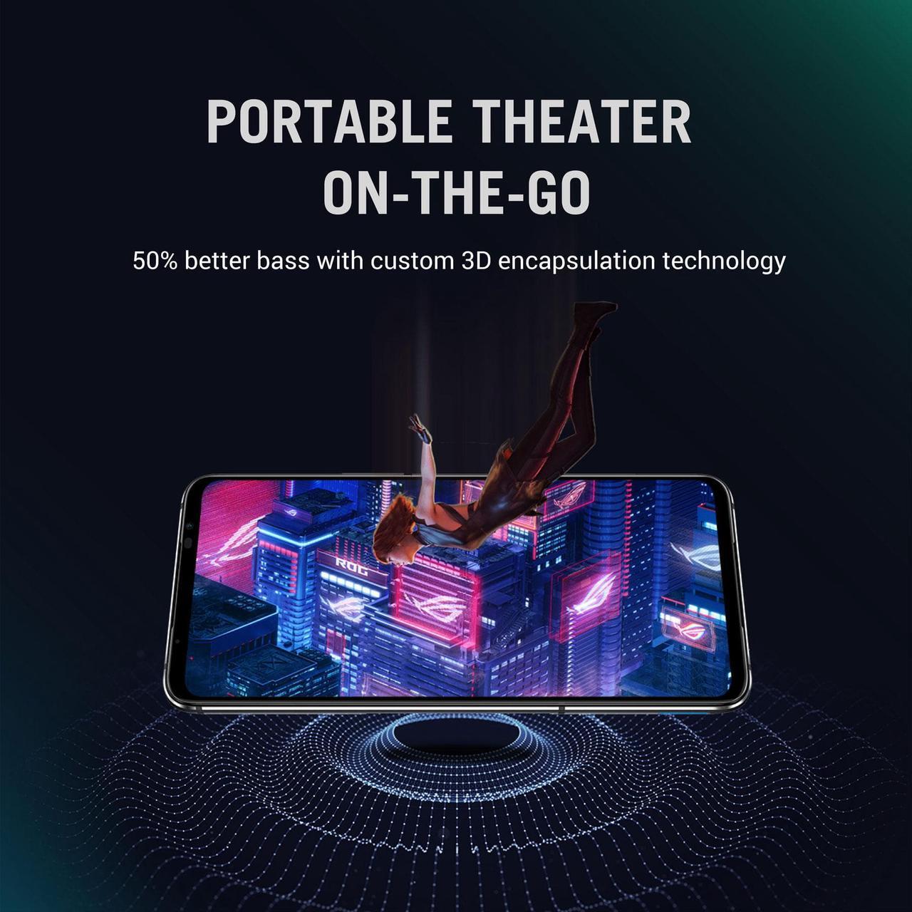 Alt view image 6 of 11 - ASUS ROG Phone 7 Ultimate Cell Phone, AeroActive Cooler bundle, 6.78 FHD+ 2448x1080 165Hz, 6000mAh Battery, 50MP/13MP/5MP Triple Camera, 32MP Front, 16GB RAM, 512GB Storage, AI2205-16G512G-ULT