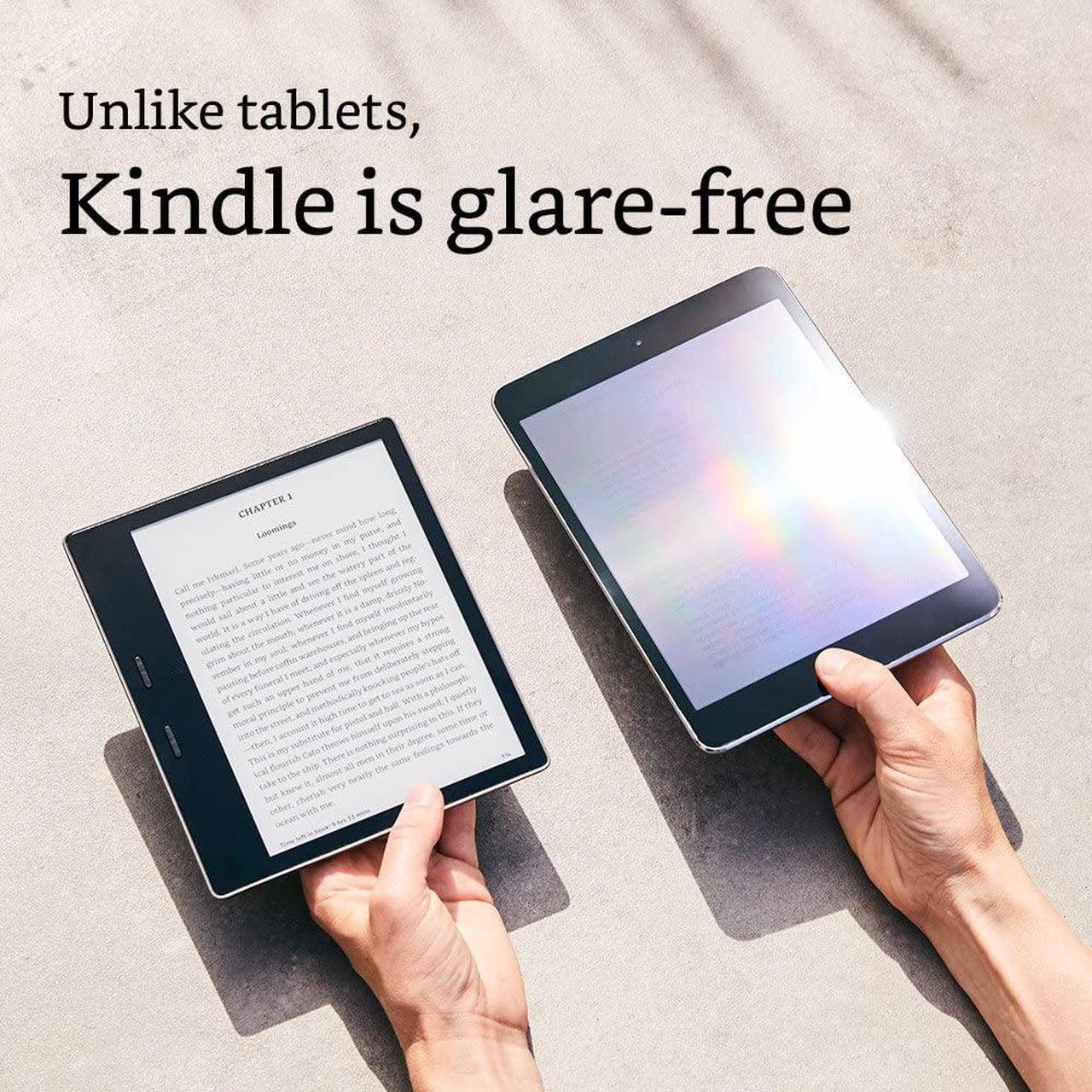 Alt view image 6 of 7 - Amazon - Kindle Oasis E-Reader (2019) - 7" - 32GB - Champagne Gold