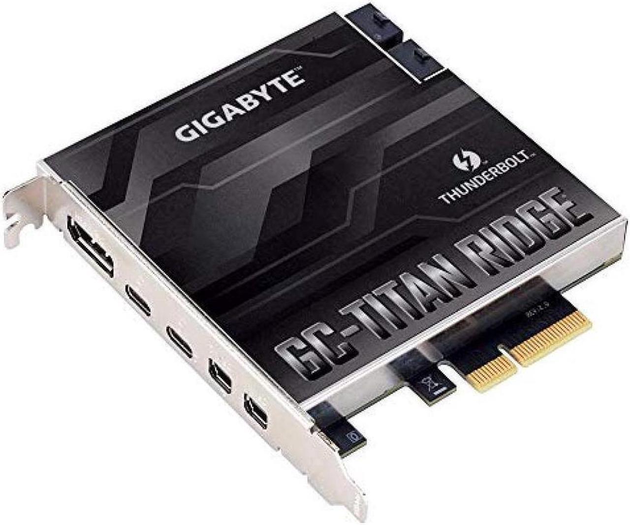 Main image of gigabyte gc-titan ridge 2.0 (titan ridge thunderbolt 3 pcie card component)