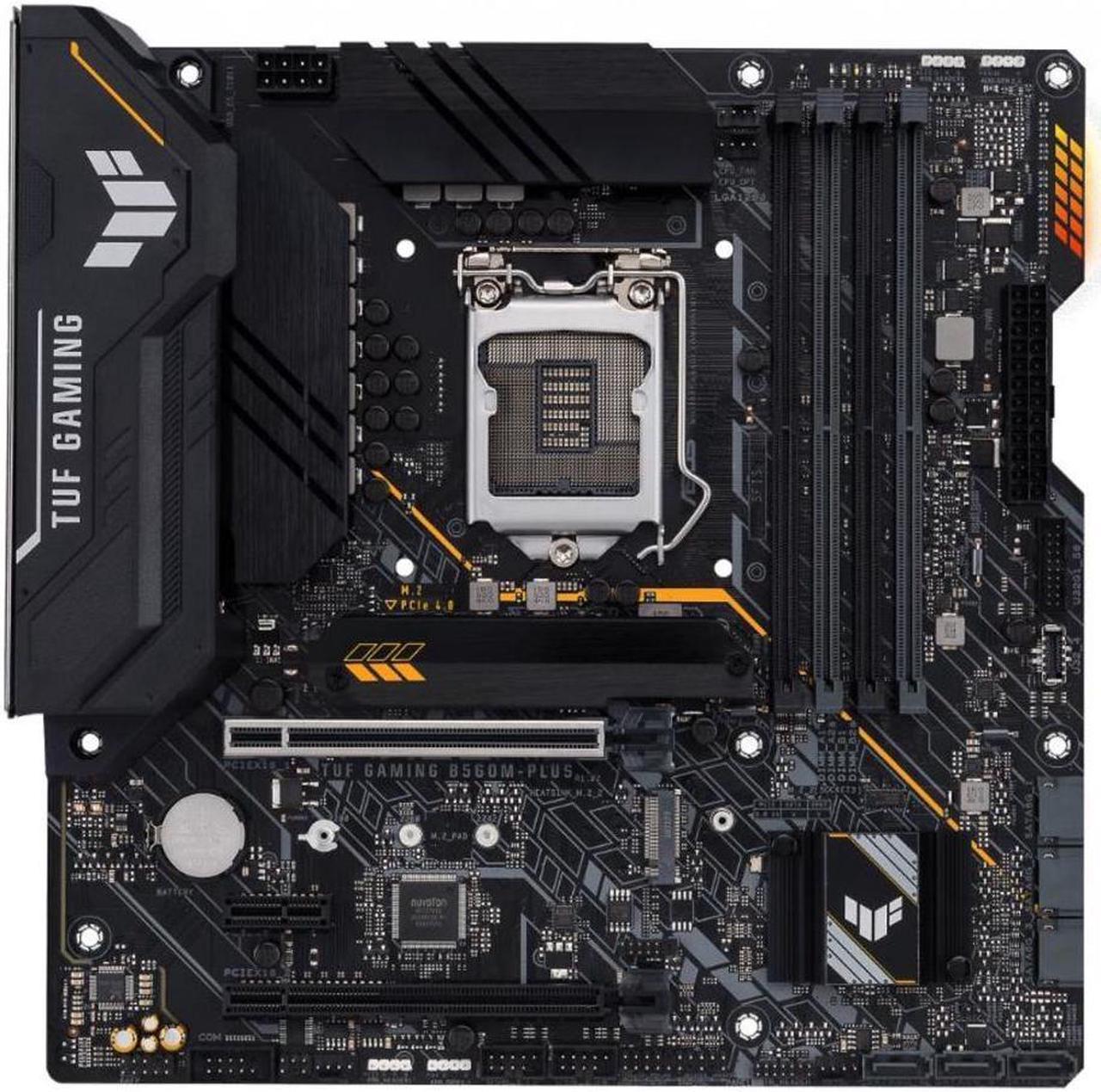 ASUS TUF GAMING B560M-PLUS LGA 1200 Micro ATX Intel Motherboard