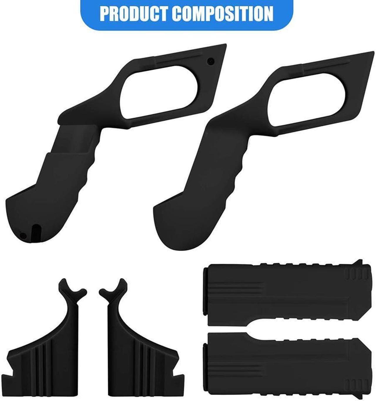 Alt view image 5 of 7 - VR Game Gun Controller Quest 2 Controllers Pistol Case Enhanced FPS Gaming Experience -Compatible with Pistol Whip VR Game