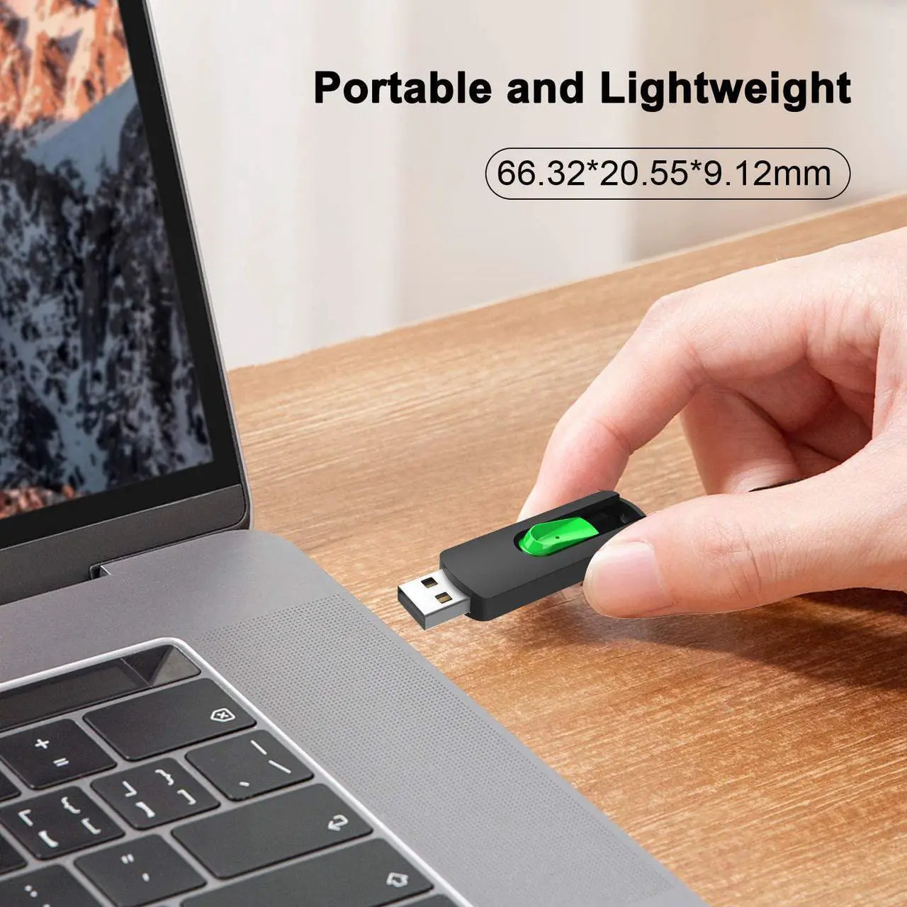 Alt view image 2 of 7 - 128GB Flash Drive USB Flash Drive 128 GB Thumb Drive USB 2.0 Memory Stick Zip Drive Backup Jump Drive Single 128GB 128G USB Drive for PC Laptop