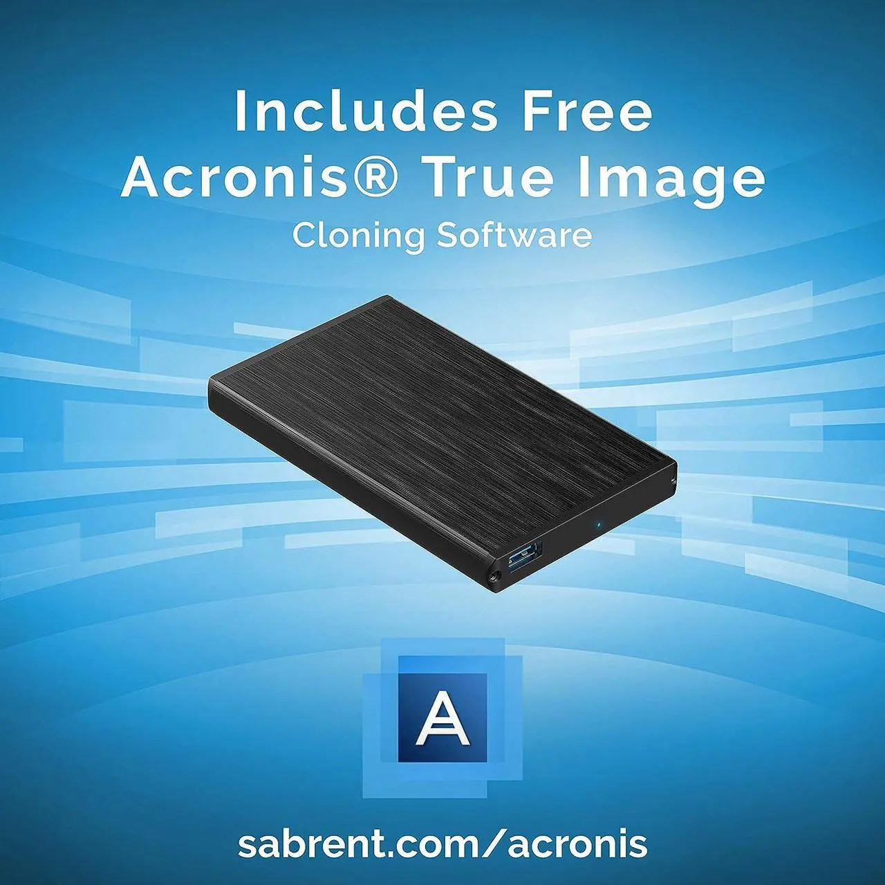 Alt view image 13 of 20 - Sabrent USB 3.0 to 2.5" SSD/SATA External Hard Drive Aluminum Enclosure, Black (EC-UK30)