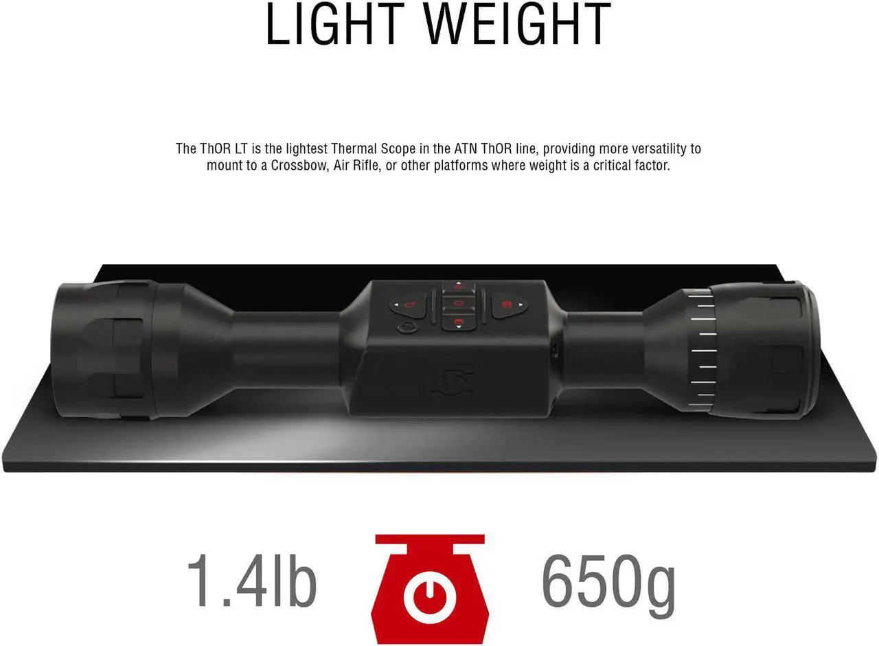 Alt view image 4 of 9 - ATN Corporation ATN Thor-LT, 3-6x Thermal Rifle Scope