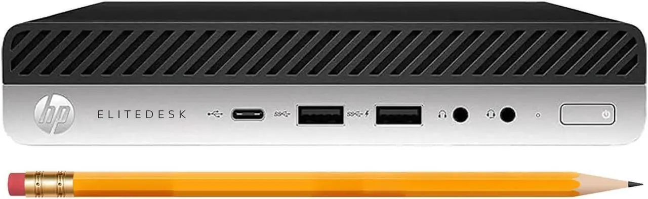 Alt view image 2 of 4 - HP EliteDesk 800 G4 Desktop Mini PC Intel Core i5-8500 16GB RAM 256GB SSD Wi-Fi Windows 11 Pro
