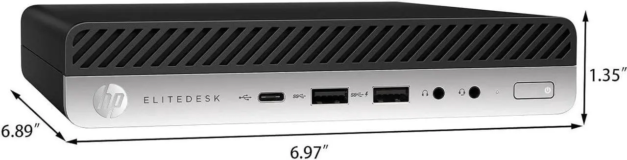 Alt view image 3 of 4 - HP ProDesk 600 G5 Desktop Mini PC Intel Core I5-9500T 16GB RAM 256GB SSD Wi-Fi Windows 11 Pro