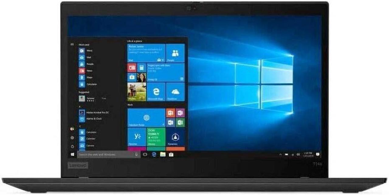 Lenovo ThinkPad T14s Gen 1 Slim Laptop, 14" FHD, Intel Core i7-10510U 1.8GHz, 16GB DDR4, 512GB SSD, Webcam, Windows 11 Pro