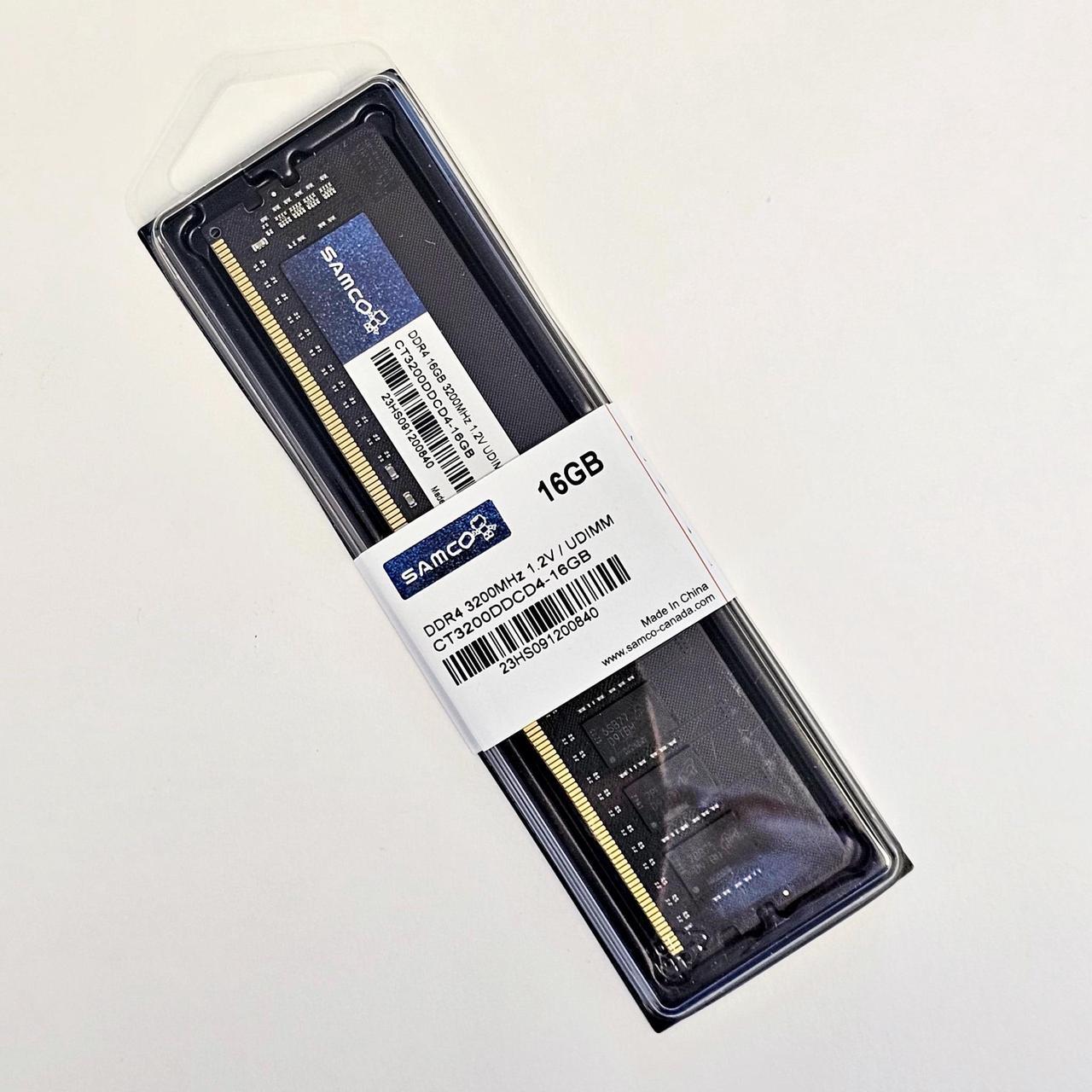 Samco 16GB DDR4 3200MHz UDIMM Desktop Memory