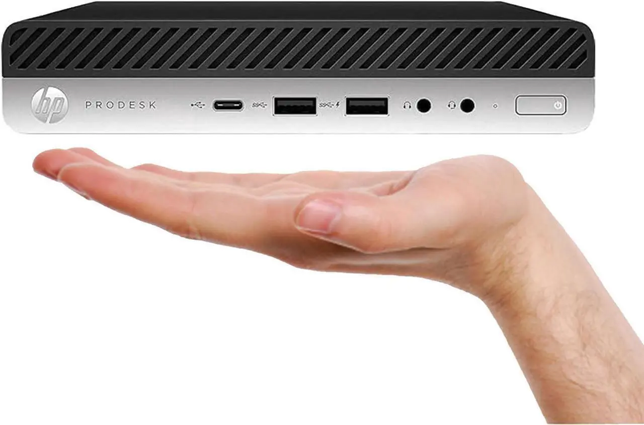 Main image of HP ProDesk 600 G4 Desktop Mini PC Intel Core i5-8500T 16GB RAM 512GB SSD WIFI 6 Windows 11 Pro