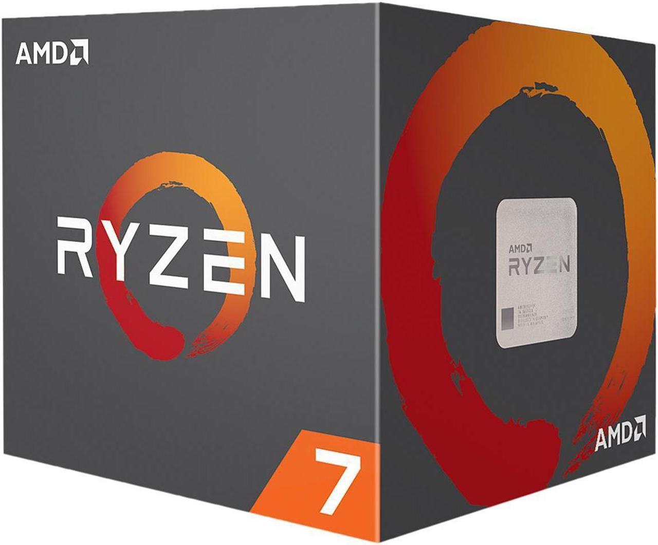 AMD Ryzen 7 2700X Pinnacle Ridge 8-Core 3.7 GHz Socket AM4 105W YD270XBGAFBOX Desktop Processor