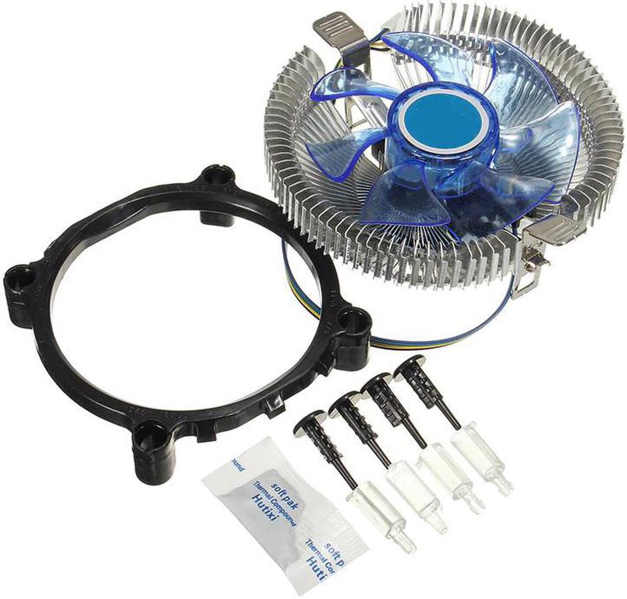 LED CPU Cooler Cooling Fan Heatsink Pro for  LGA775 1155/1156 754/939/940/AM2/AM2+ AM3 for PC Computer Desktop