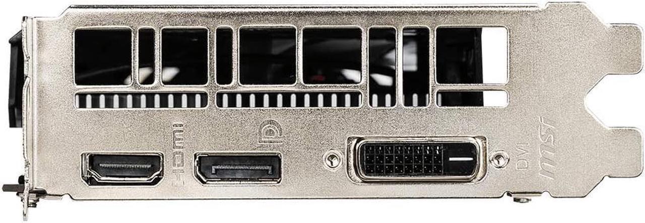 Alt view image 5 of 5 - MSI Gaming GeForce GTX 1650 128-Bit HDMI/DP/DVI 4GB GDRR6 HDCP Support DirectX 12 VR Ready OC ITX Graphics Card (GTX 1650 D6 AERO ITX OC)