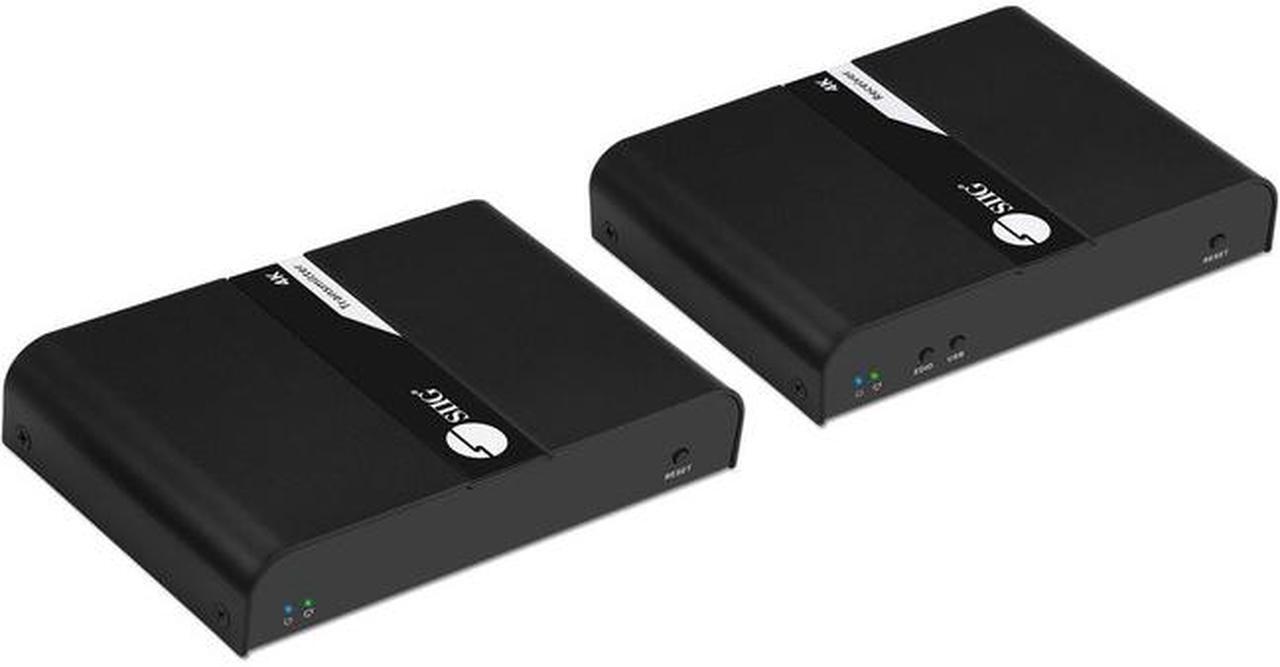Alt view image 3 of 5 - SIIG CE-H25H11-S1 Hdmi 4K30Hz Kvm Over Cat 6 Extender
